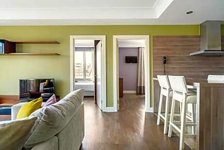 Two-Bedroom Apartment with kitchen