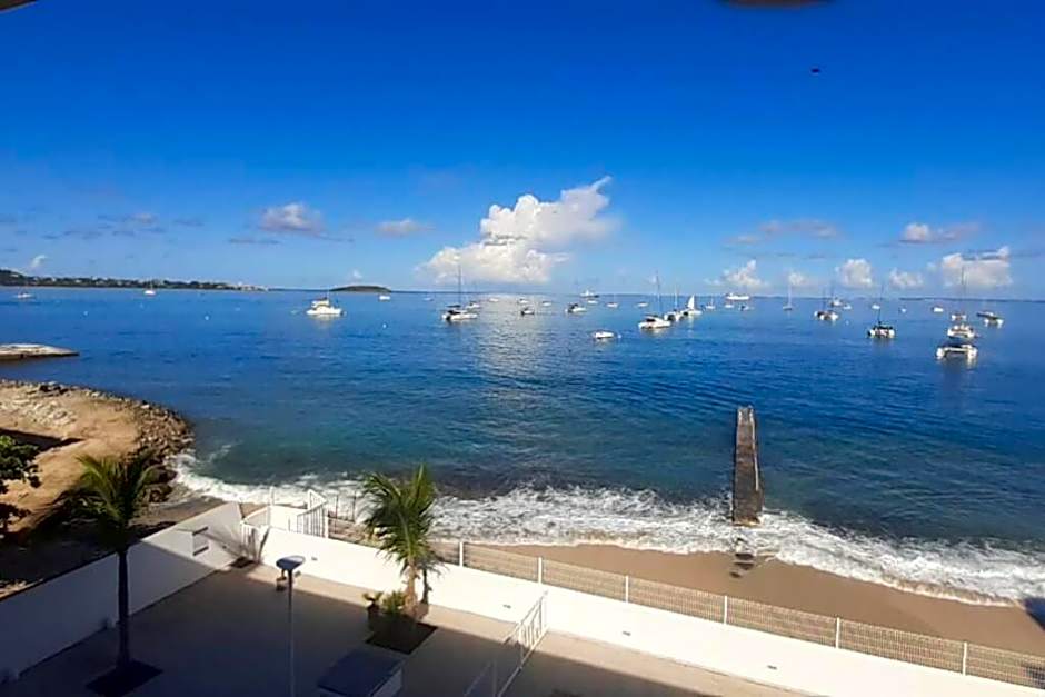 Duplex moderne vue mer des caraibes