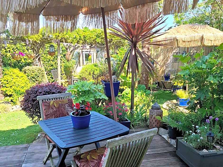 Chambre et jardin