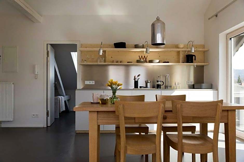 quartier - über Nacht in besonderer Architektur