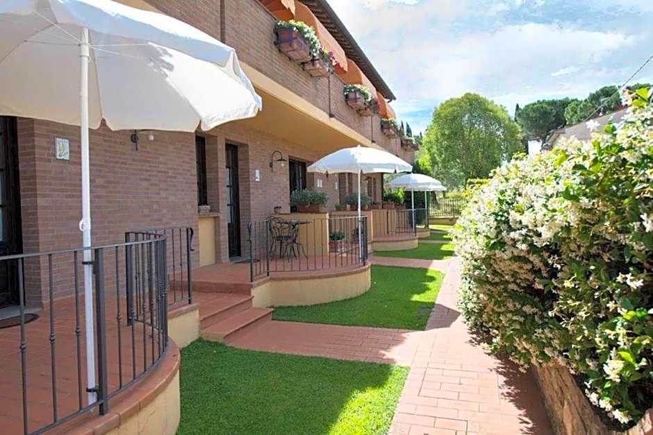 ISA-Holiday-Home with swimming-pool in San Gimignano, apartments with air conditioning and private outdoor area