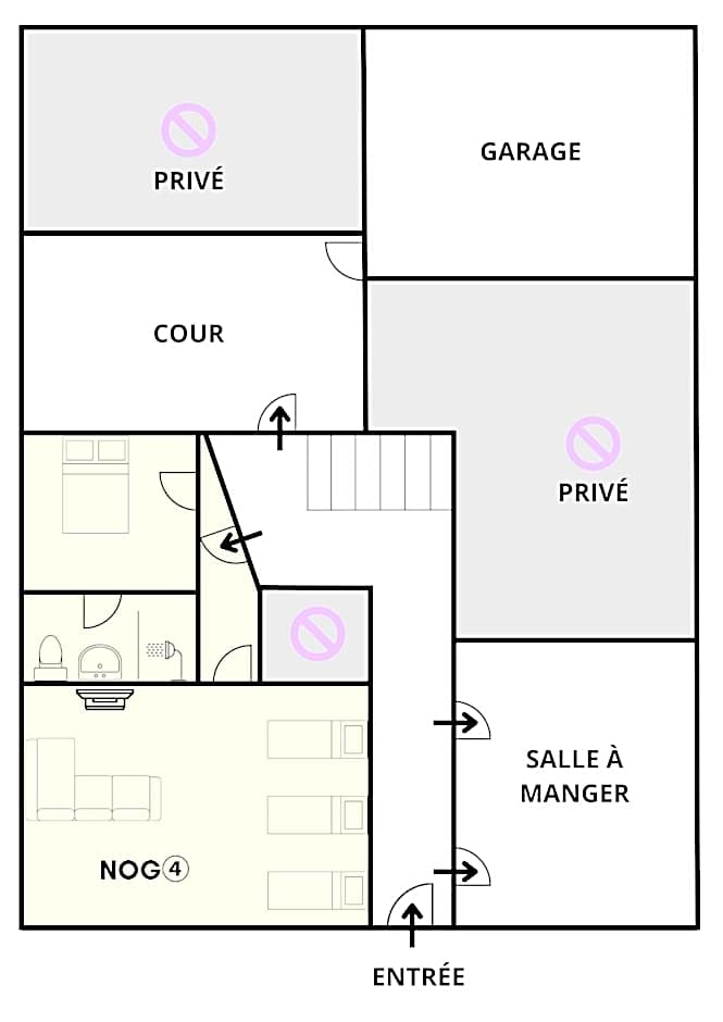 Nogapatio - Maison d'Hôtes - BnB