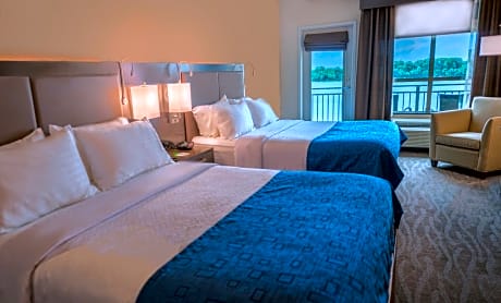 Deluxe Queen Room with Two Queen Beds - Hearing Accessible