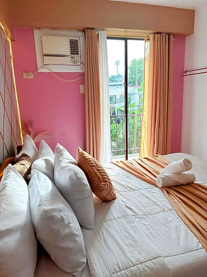 Relaxing 2BR at Camella Northpoint with balcony pool view 3rd floor