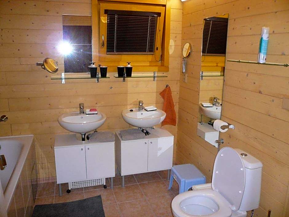 Chalets under Falcon Ridge