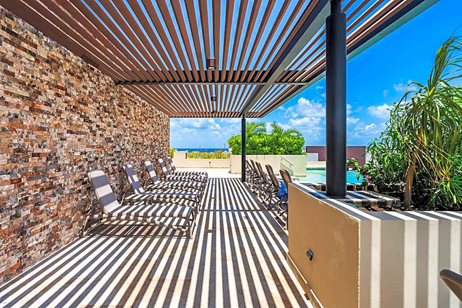 'Syrena Luxury Caribbean' Heart of Playa del Carmen - Fast Wi-fi - Sea Views
