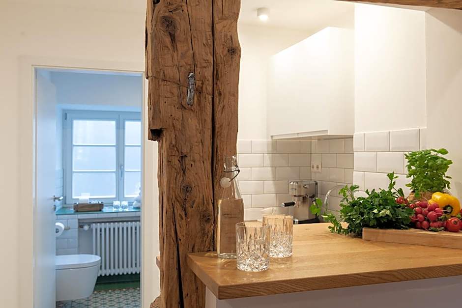 der Gänsbühl auf der Stadtmauer