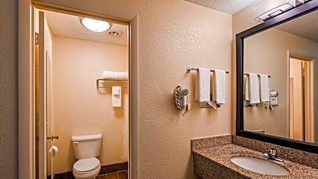 1 King Bed, Non-Smoking, Balcony, Microwave And Refrigerator, High Speed Internet Access, Coffee Mak