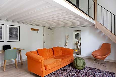Two-Bedroom Mezzanine Double or Twin Apartment