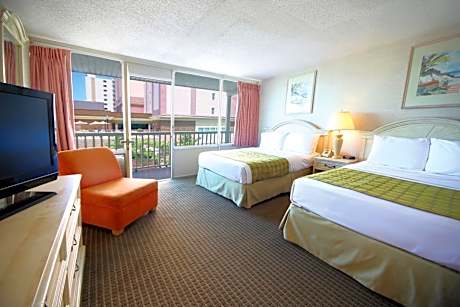 Sideview 2 double beds