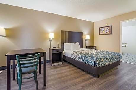 1 Queen Bed Smoking Accessible