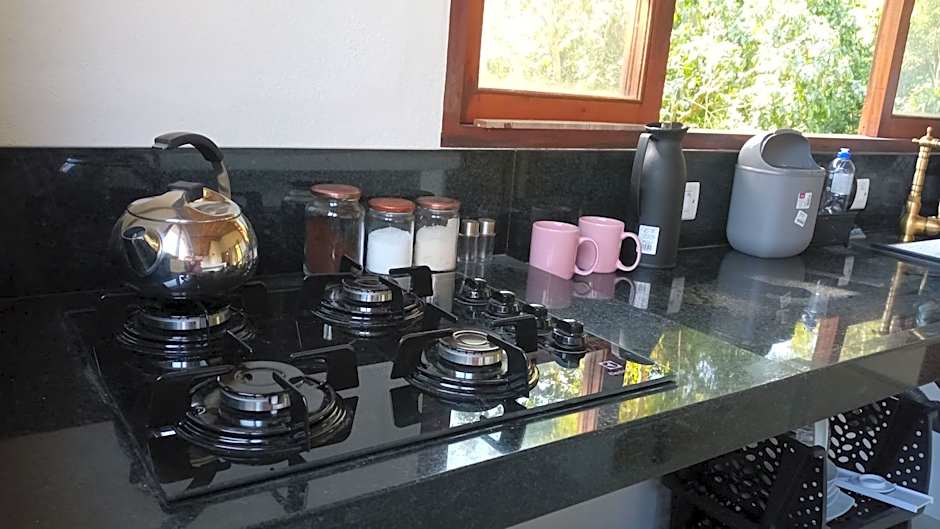 Ecocasa azul - Chalé na mata