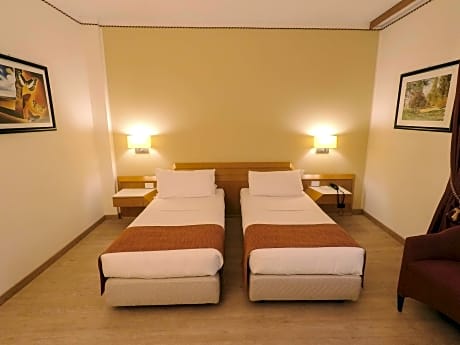 2 Single Beds Standard Room Flat Screen Television Wi-Fi Air-Conditioned Coffee Maker