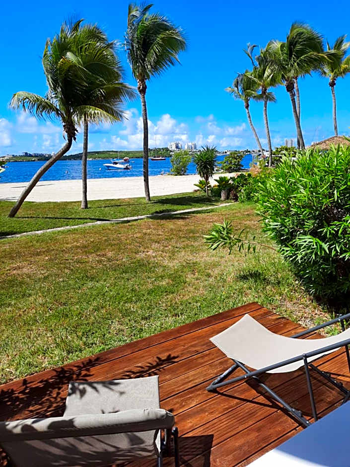 appartement au bord de l'eau sxm