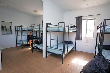 Bed in 9-Bed Male Dormitory Room
