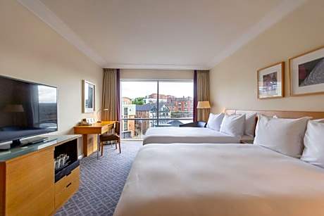 Family Room with Two Double Beds - View