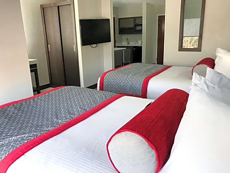 Studio Suite with Two Double Beds - Non-Smoking