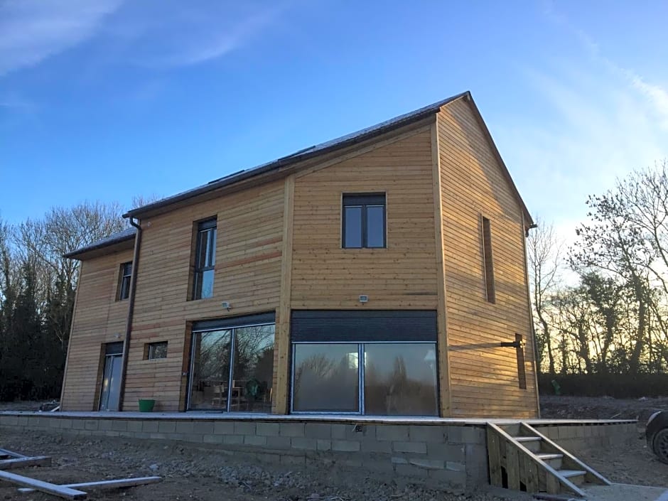 Maison écologique en pleine nature