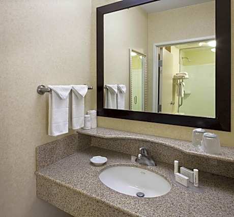 Suite, Multiple Beds (Hearing Accessible) (2 Queen Beds and 1 Double Sofa Bed)