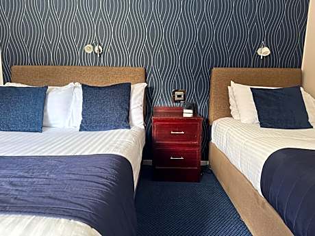 Family Room with Double and Two Single Beds