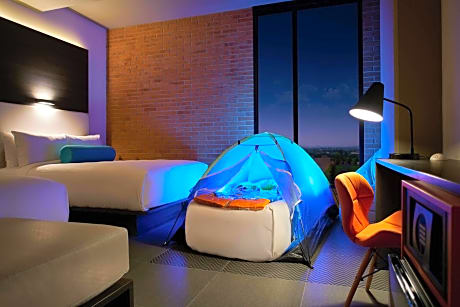 Aloft two queens, Guest room, 2 Queen