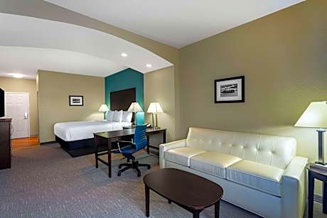 1 King Bed Deluxe Mobility/Hearing Impaired Access Room Non-Smoking