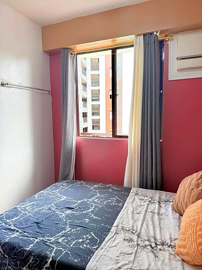 Relaxing 2BR at Camella Northpoint with balcony pool view 3rd floor