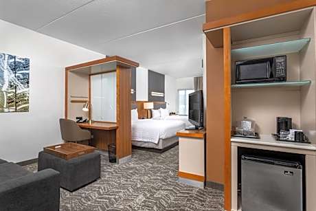 Studio with Two Queen Beds, Roll-In Shower and Trundle Sofa - Mobility Access