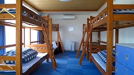 Bed in 9-Bed Mixed Dormitory Room without a curtain