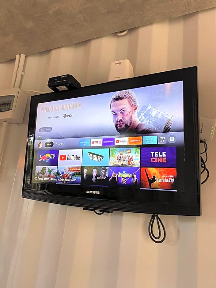 Pousada Cipó Container Chalés Privativos com lareira - Centro da cidade