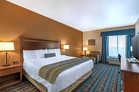 1 KING BED,NSMK,COMAST,MICRFG,42LCTV,FULL BREAKFAST