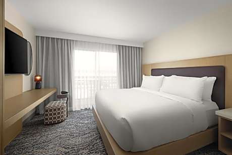 Double Room with Roll-In Shower and Patio - Mobility Accessible