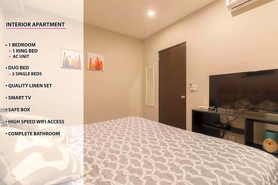 403 Walk to Zocalo 1Bdrm 1bath AC apt Rooftop