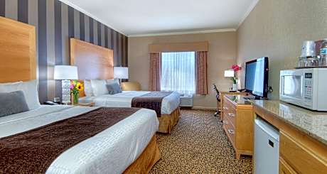 2 Queen Beds, Non-Smoking, Exterior Corridor, Microwave And Refrigerator, High Speed Internet Access