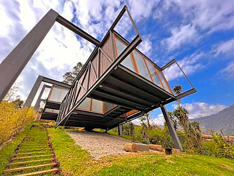 Deluxe volcán Primeras suites colgantes del mundo