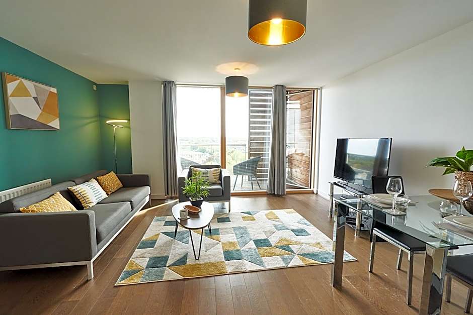 ShortstayMK Vizion apartments, with free superfast wi-fi, parking