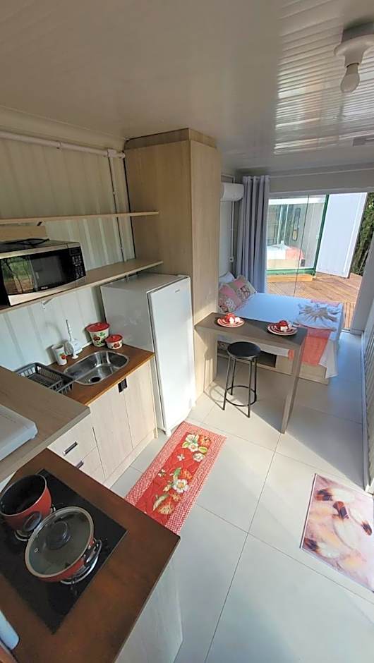 Pousada Jardim Encantado - Suítes em Container na cidade do Cristo Protetor - Encantado RS