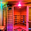 Espace détente jacuzzi sauna