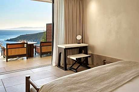 Premium Chill Out Pool, Guest Room, 1 King, Sea View, Plunge Pool, Terrace