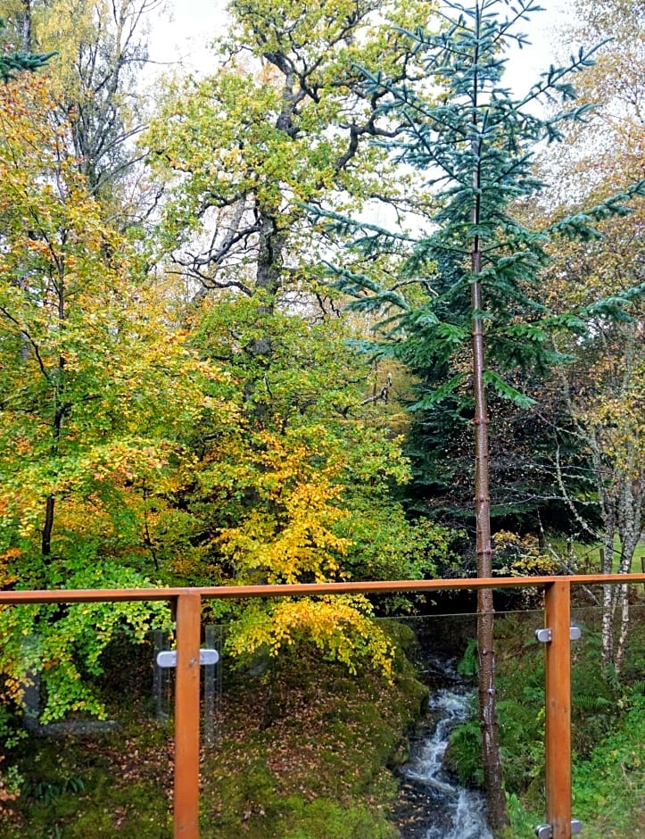 Waterfall Lodge - private waterfall and sauna