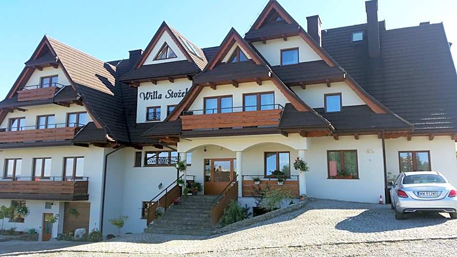 Willa Stożek, 50 m od term i wyciągów narciarskich