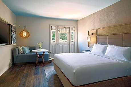 deluxe guest room, 1 king, terrace level, balcony, terrace