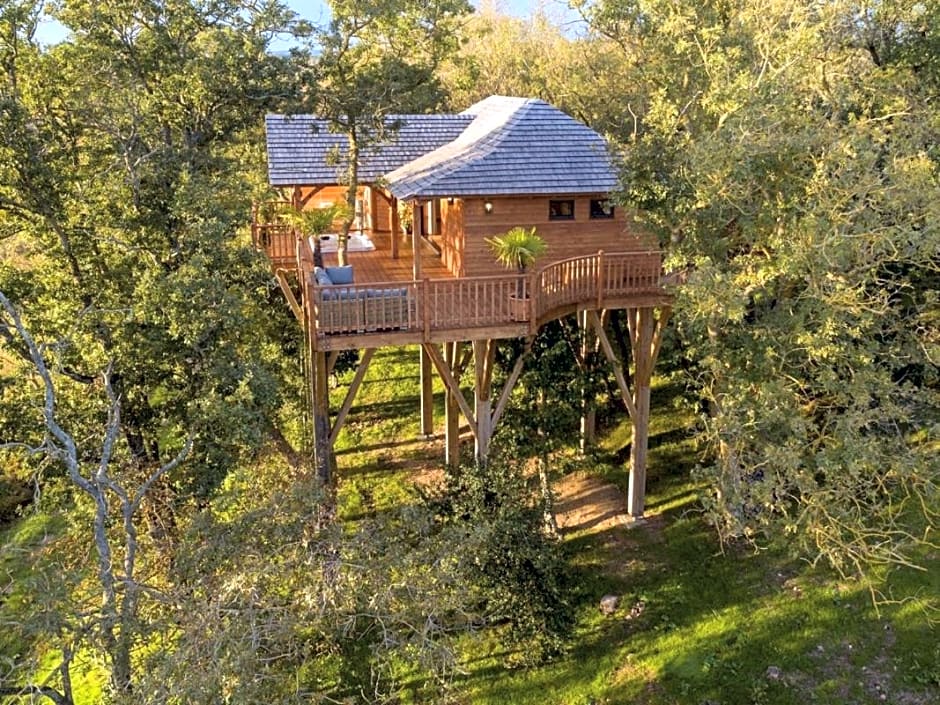 Cabane de Prestige avec Jacuzzi et Sauna privatifs