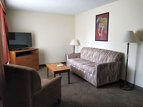 Suite-2 Queen Beds Non-Smoking 2 Rooms Sofabed Microwave And Refrigerator Full Breakfast