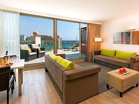 Family Room With Pool View