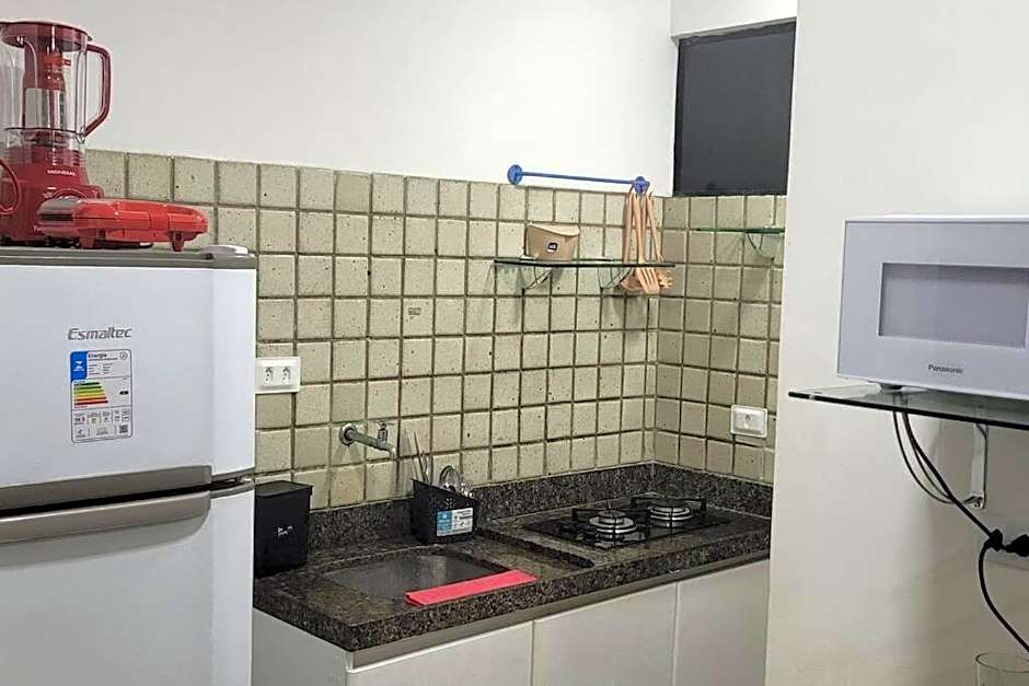 Apto a 3 minutos da praia e Piscina na cobertura