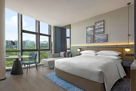 Deluxe King Room with City View - High Floor 