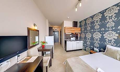 Studio with Side Sea View