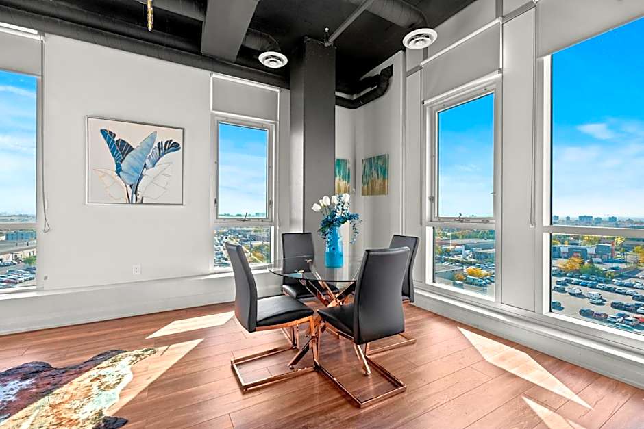 Bright Suites Finch West steps to Metro by hotel DUKE