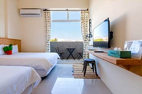 Quadruple Room with Balcony